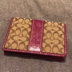 Coach Credit Card Wallet